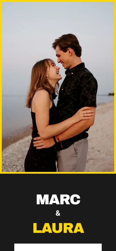 Estilo Slate para web de boda de NUO